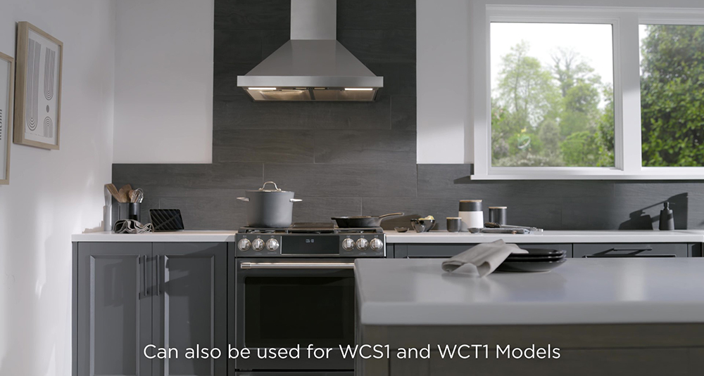 Best® WCS1 Series 30 Black Stainless Steel Wall Mounted Range Hood